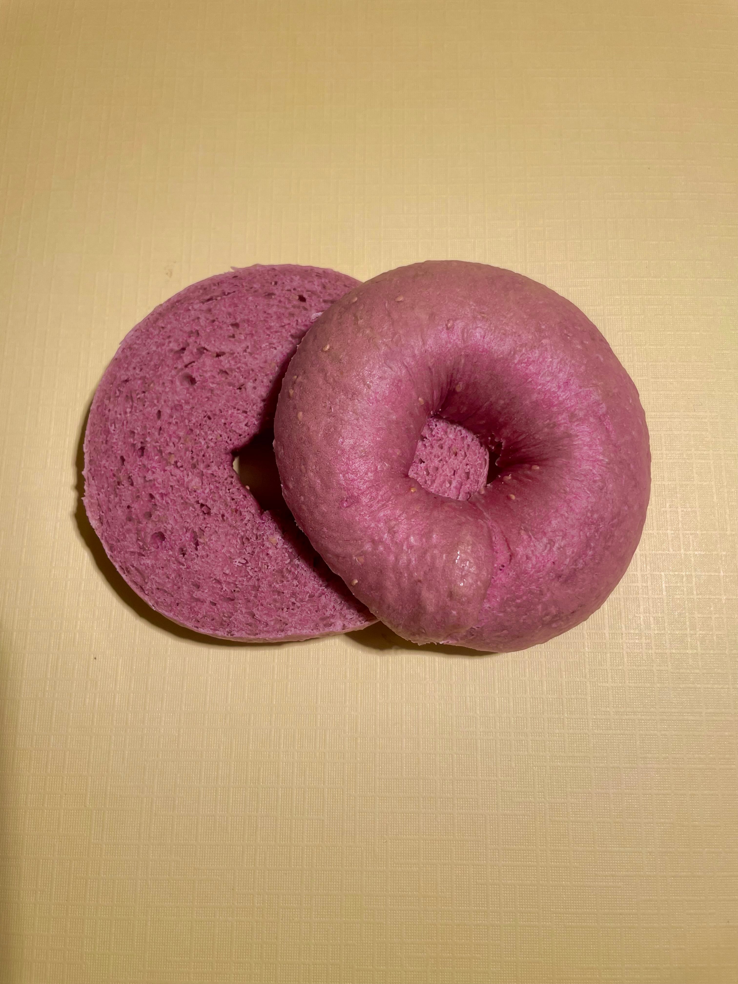 Raspberry Bagel