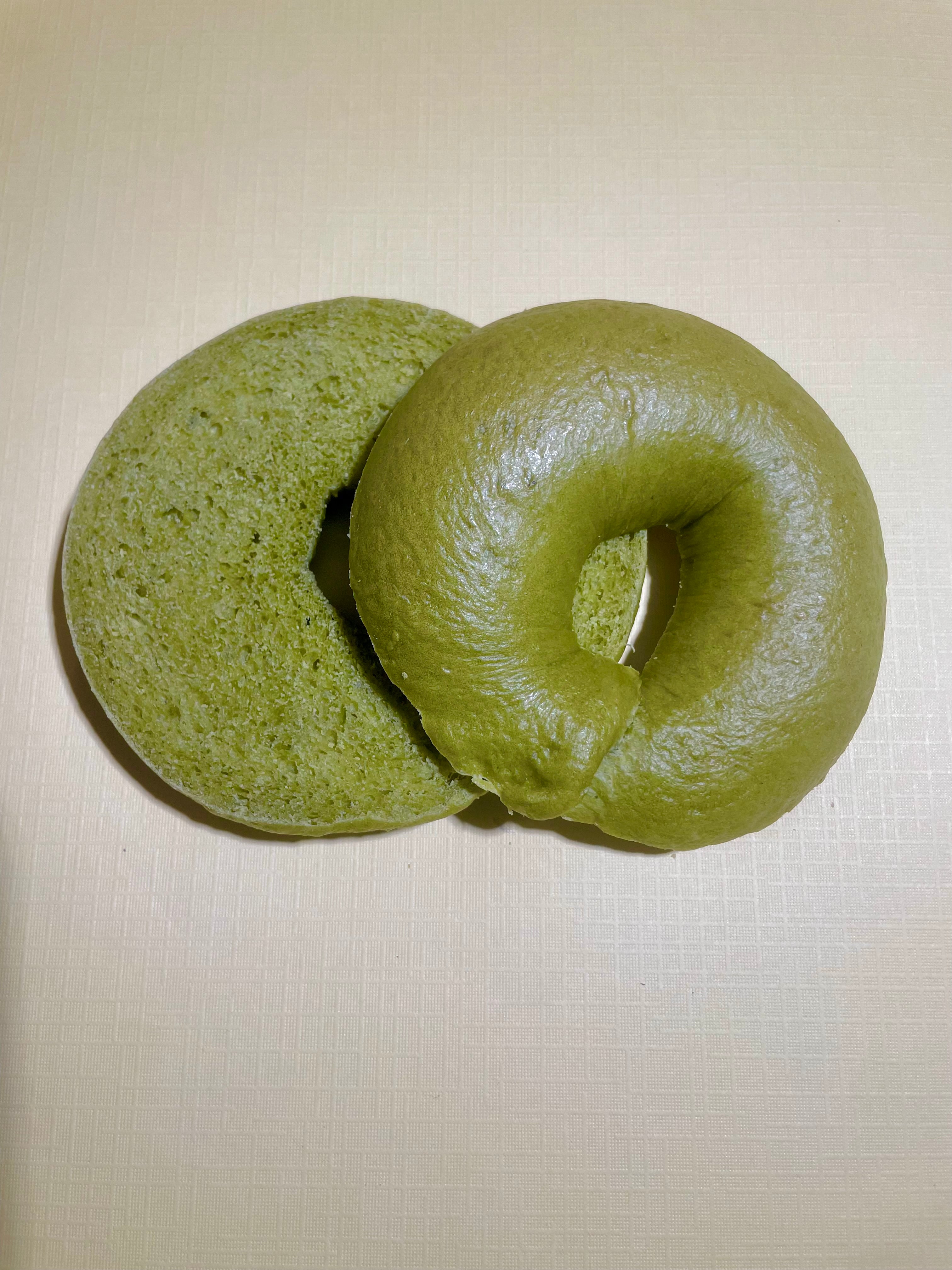 Matcha(Green Tea) Bagel