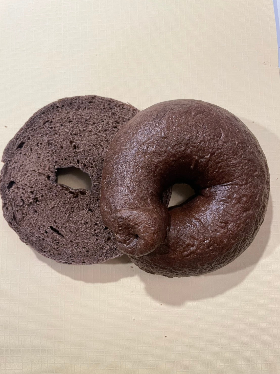 Hojicha bagel