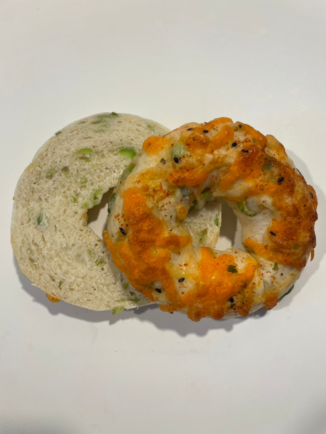Edamame&Cheese Bagel